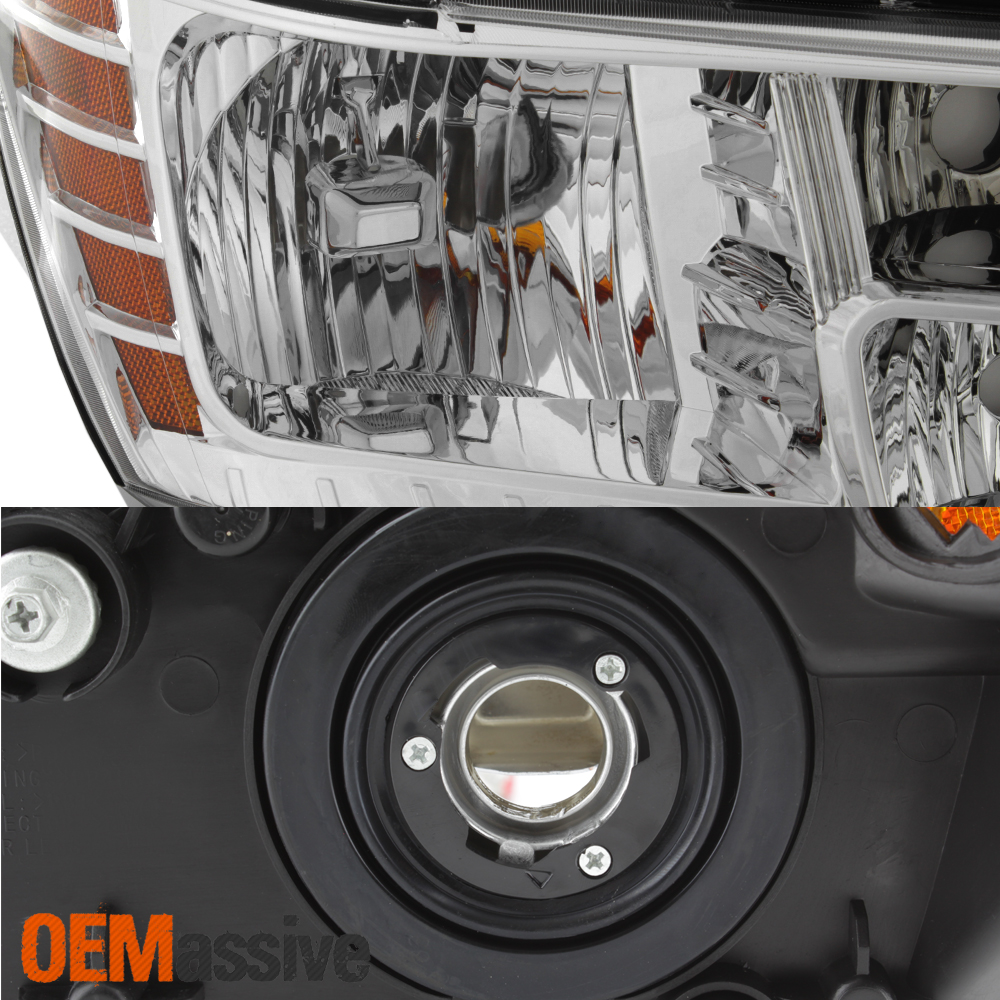 Fit 20092019 Dodge Journey Chrome Right Passenger Side Headlight